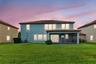 Rear of the Home Twilight Picture