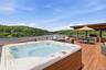Hot Tub Overlooking Lake