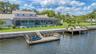 130 ft of Seawall with floating dock and stationary dock