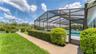 Landscaped yard