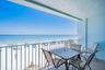 Spacious private balcony overlooking the Gulf...