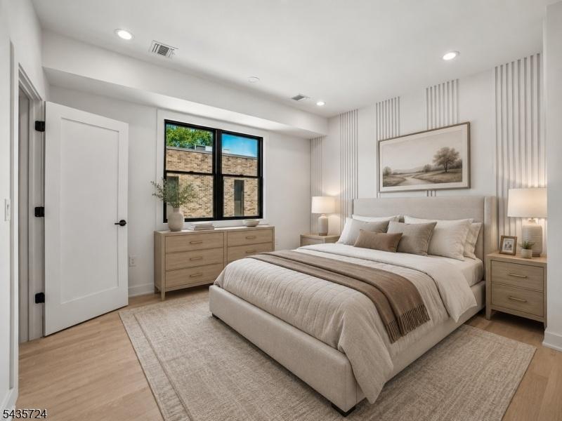 Bedroom, Virtually Staged