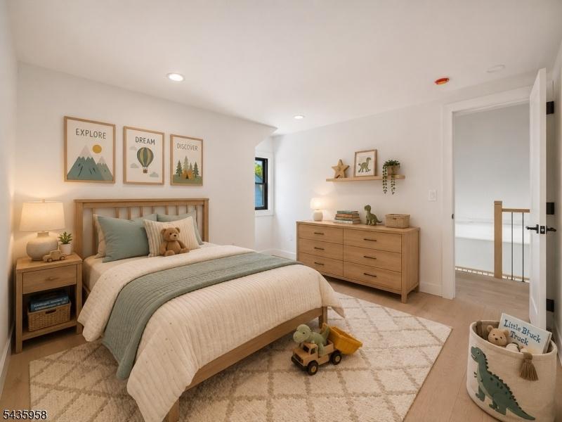Bedroom, Virtually Staged