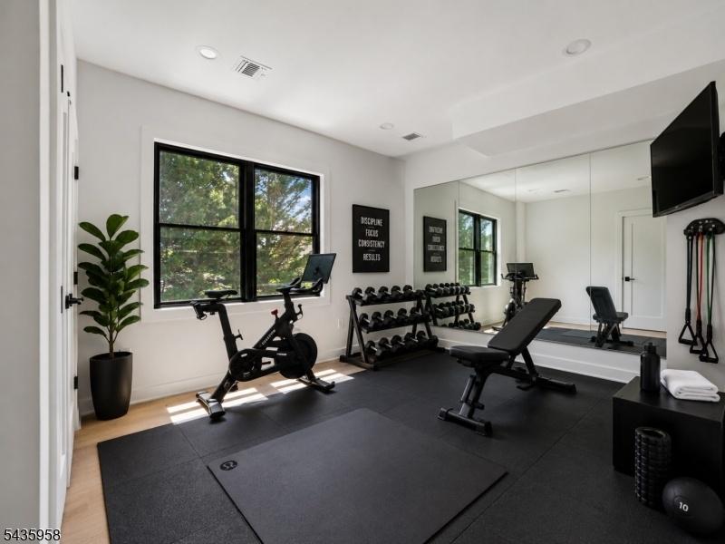 Exercise Room, Virtual Staged