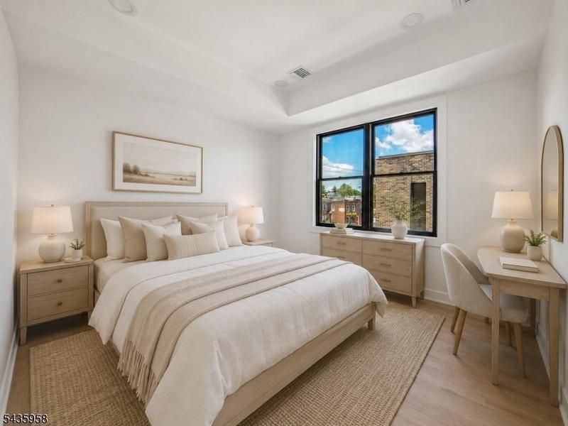 Bedroom, Virtually Staged