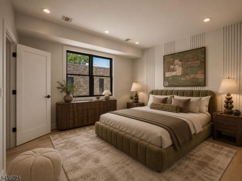 Bedroom, Virtually Staged
