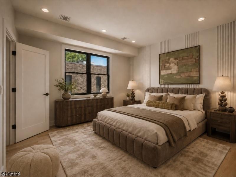 Bedroom, Virtually Staged