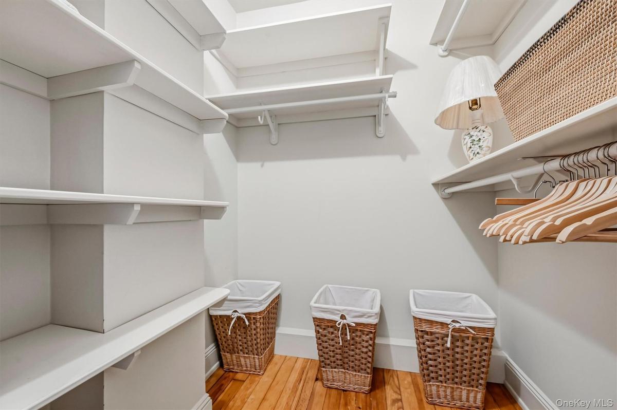 Primary  walk in closet