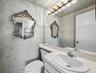The half bath on the first living level