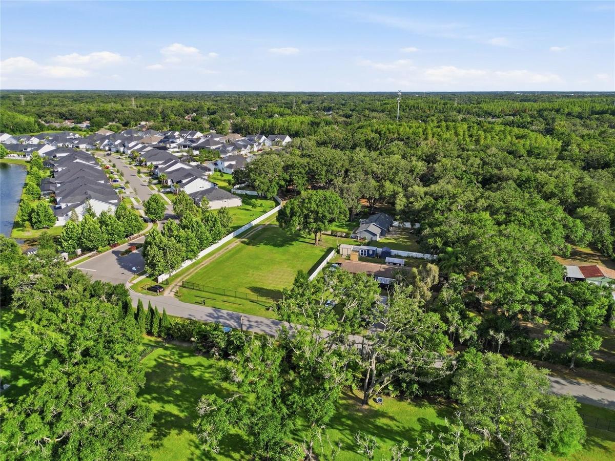Aerial View of property