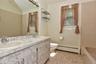 Second Floor Full Bath with shower over tub