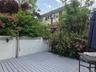 Spacious Back Deck with garden access..