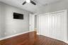 3rd bedroom with balcony view
