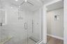 Large walk-in shower