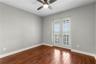 3rd bedroom with balcony view
