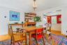 large dining room with table that can sit 12 people