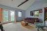 studio with french doors and seasonal river views