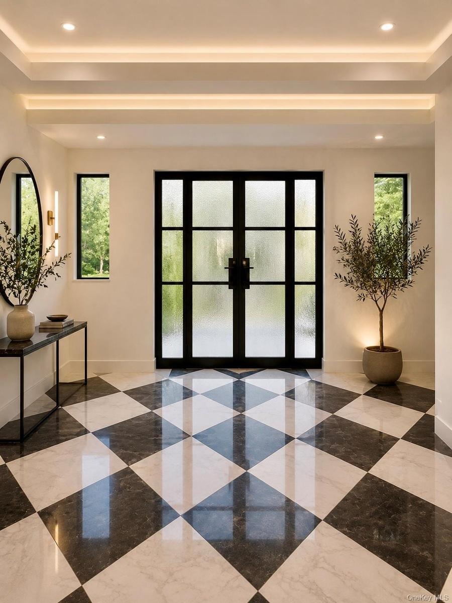 Virtually staged- Entrance Foyer-