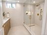 Full Bathroom in the Basement with Window.
