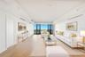 Virtually staged to show furniture options.
