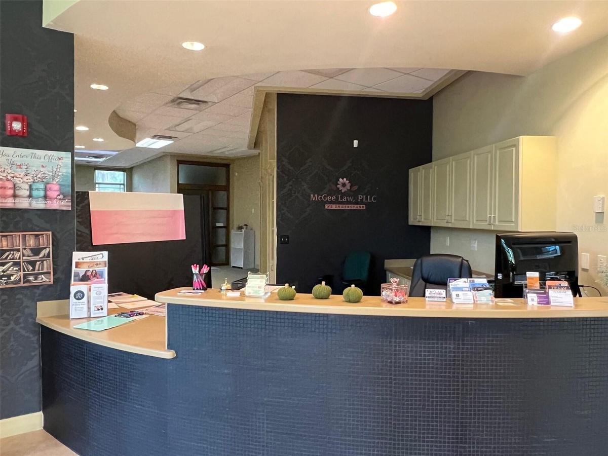 reception desk