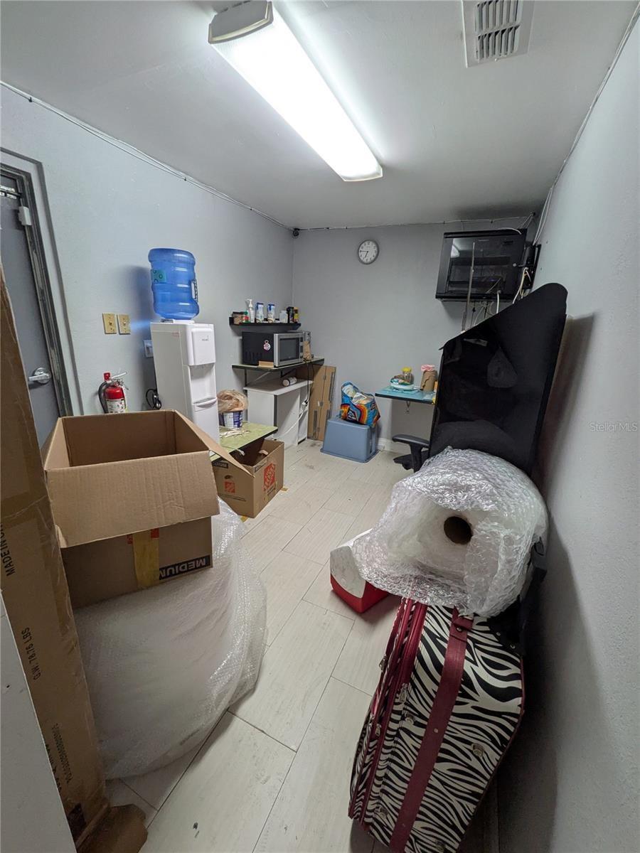 additional storage area