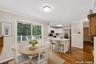 The dining area in the kitchen has full walk-in pantry. A peninsula that provides area to eat in the kitchen hardwood floors throughout.