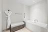 Primary suite spa-like bathroom