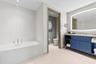 Primary suite spa-like bathroom