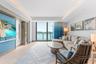 Living area with gorgeous views + pull-out sofa
