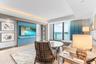 Living area with gorgeous views + pull-out sofa