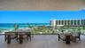 NW facing terrace overlooking the resort's grounds