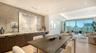Family room with a wet bar