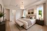 Virtually staged.The luxurious primary suite offers a spa-inspired retreat featuring a freestanding soaking tub, oversized walk-in shower with rain he