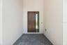 Premium Mastergrain Cherry fiberglass entry door with:Multipoint locking system, impact-rated Low-E sidelight,EMTEK designer hardware,realistic woodgr