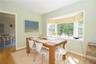 Eat in area of kitchen with bay window