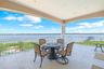 Outdoor dining with panoramic views
