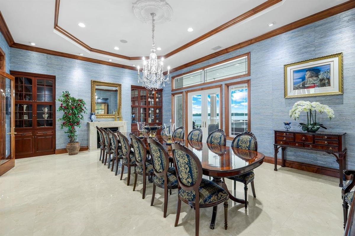 elegant dining room