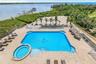Pool spa volley ball court private dock with 10K lb lift