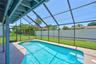 Screened Private swimming pool