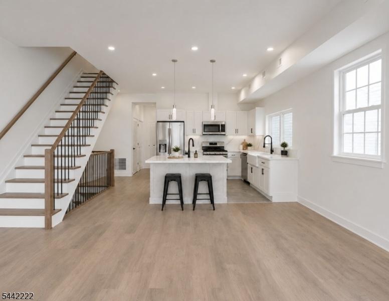 LIVING AND KITCHEN