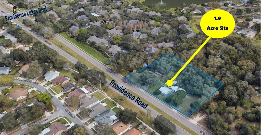 1828-1840 Providence Rd_1.9 AC Aerial Map