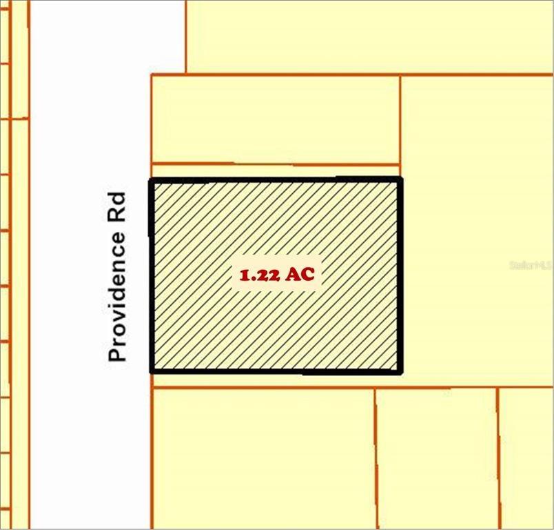 1840 Providence Rd_1.22 AC Parcel Map
