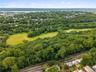 Drone photography of 162 Midland Avenue looking west.