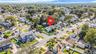 Aerial view of residential area