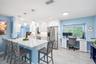 Kitchen with Matching Work Station