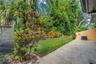 Private back patio