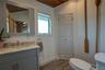 1/2 Bathroom off the Kitchen