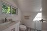 loft above detached garage full bath & seperate entrance. great as guest quarters