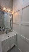 Half Bath on 1st floor is BEAUTIFUL!